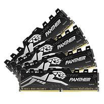 Apacer Panther 8GB DDR4 3600MHz CL16 Black-Gold Gaming Memory