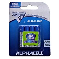 Alphacell Alkaline Pro Digital - AAA 4PC Carded