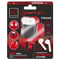 Amplify Buds Series True Wireless Earphones with Silicone Accessories Black