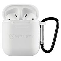 Amplify Buds Series True Wireless Earphones with Silicone Accessories - White