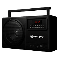 Amplify Tuner Series Bluetooth Speaker with Radio Black