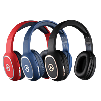 Amplify Chorus series Bluetooth Wireless Headphones - Dark Blue Only