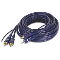 Geeko 2 X RCA Male to Male Audio Cable With Ground