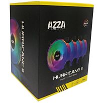 AZZA Huricane II 4 Pack with RF 12cm