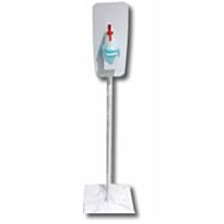 Casey Hand Operated Sanitizer Dispenser Floor Stand ���??Free Standing Design , Ideal For High Traffic Areas , Make Hand Sanitiser Freely Available-Hand Sanitiser Liquid And Bottle Sold Separately Retail Box No Warranty 