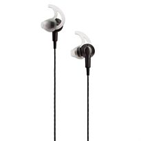 Manhattan In-Ear Sport Headphones with Built-in Microphone - Rain & Sweatproof, Lightweight, Omnidirectional Mic, Integrated Controls, Black, Retail Box, Limited Lifetime Warranty