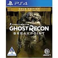 PlayStation 4 Game - Tom Clancy Ghost Recon Breakpoint Gold Edition Retail Box, No Warranty on Software 