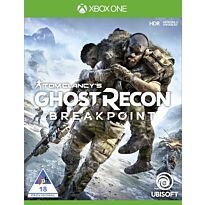 Xbox One Game Tom Clancy Ghost Recon Breakpoint, Retail Box, No Warranty on Software 