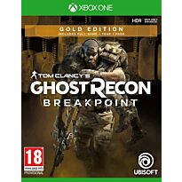 Xbox One Game Tom Clancy Ghost Recon Breakpoint Gold Edition, Retail Box, No Warranty on Software 