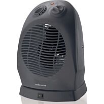 Mellerware 35220GT Floor Oscillation Fan Heater 2000w Colour Graphite-Graphite