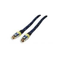Manhattan S-Video Cable Male-Male 3M BLUE, Retail Box, Limited Lifetime Warranty