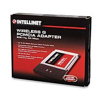 Intellinet Wireless G PC Card -Up to 54 Mbps network data transfer rate-for your Notebook (provides advanced security encryption & decryption ), Retail Box , 1 year Limited Warranty 