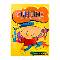 Marlin Kids Fun Time Colouring Book 48 page, Retail Packaging, No Warranty