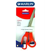 Marlin Large Orange handle 210mm Scissors , Retail Packaging, No Warranty