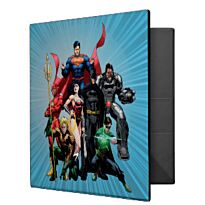 Justice League A4 Ringbinder - 2 Designs, Retail Packaging, No Warranty