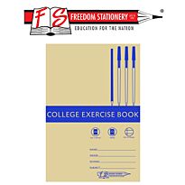 Freedom A4 College Exercise Book Feint and Margin 72 Page ( 20 Pack ), Retail Packaging, No Warranty