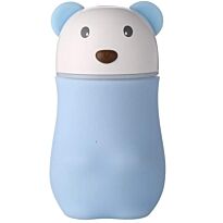 Casey Lovely Bear Shaped Multifunctional Portable 180ml USB Humidifier Air Purifier Mist Maker with LED light For Home Office and Car-Blue Retail Box No warranty