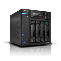 Asustor Lockerstor 4 Gen2 4 Bay NAS No Hard Drive - Quad-Core 10 nm Intel Celeron N5105 CPU - 31% more performance over Gemini Lake