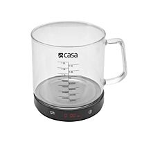 Casa Electronic Kitchen Scale with Jug - Max capacity: 5kg/11lb Retail Box 1 year warranty