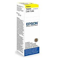 Epson T6644 Yellow Ink Bottle 70ml For L110 L300 L210 L355 L550, Retail Box , No Warranty 