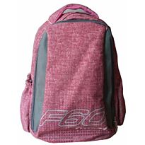 Macaroni Laureate Student Backpack-Lightweight ,Padded shoulder straps and Back,Dual Main zippered compartments,Padded Top Grip Handle,Waterproof Material-Two Tone Pink and Grey, Retail Box, 1 year Limited Warranty 