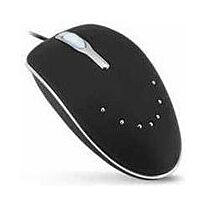 UniQue PS/2 Mouse With Carry Pouch - Black, Retail Box , 1 year Limited warranty