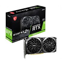 MSI Nvidia GeForce RTX 3060 Ti 8G Graphics Card - 8GB GDDR6 256bit Memory, PCI Express Gen 4.0, Core Clocks Boost 1665MHz, 1x HDMI, 3x DisplayPort, Retail Box , 2 year Limited warranty