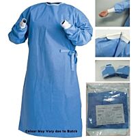 Casey Disposable SMS Fabric Reinforced Sterile and Sealed Surgical Gown-Lightweight