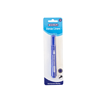 Marlin Dense Permanent Markers 1's Blue, Retail Packaging, No Warranty