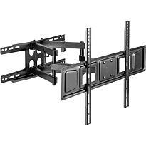 Unimount Dual Arm Wall Mount for 37-80 Inch Curved & Flat TVs, Retail Box , 1 Year Warranty 