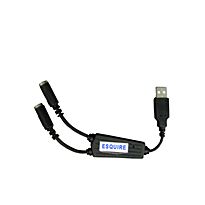 Postron USB Adapter For 2 Keyboard Device, Retail Box , 3 Months Warranty 