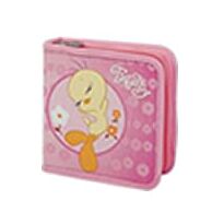 Tweety 40 CD Wallet Colour::PINK, Retail Box , No warranty