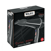 Wahl 2000w Black Cutek Hair Dryer Retail Box 1 year warranty