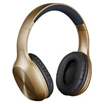 Bounce Samba Series Bluetooth Headphones Champagne Gold