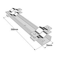 Flush Mount Bracket Heavy Duty