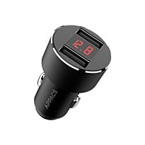 Dual Port Car Charger with LED