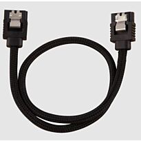 Corsair Premium Sleeved SATA 6Gbps 30cm Cable ? Black