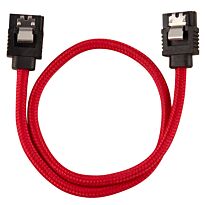 Corsair Premium Sleeved SATA 6Gbps 30cm Cable ? Red