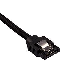 Corsair Premium Sleeved SATA 6Gbps 60cm Cable ? Black