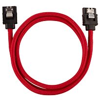 Corsair Premium Sleeved SATA 6Gbps 60cm Cable ? Red