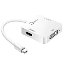 J5create JDA173 mini DisplayPort? to 4K DisplayPort?/4K HDMI?/DVI Adapter