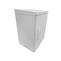 15U 450mm Deep Outdoor Cabinet with 2 fans