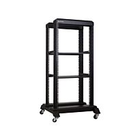 Linkbasic 22U 600 Deep Cabinet Open Rack & 2 Shelves