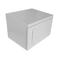 6U 450mm Deep Outdoor Cabinet with 2 fans