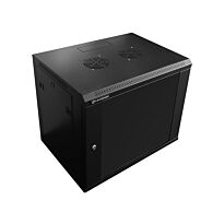 Linkbasic 9U Preassembled Fixed Wall Box