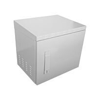 9U 450mm Deep Outdoor Cabinet with 2 fans