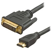 DVI-D To HDMI Cable 3.0M