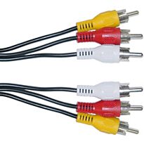 3 RCA TO 3 RCA Cable 1.8M