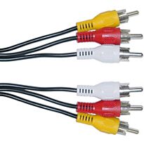 3 RCA To 3 RCA 5M Cable