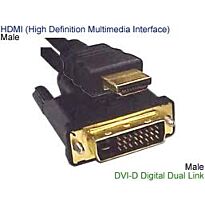 HDMI - DVI - D 5m Cable